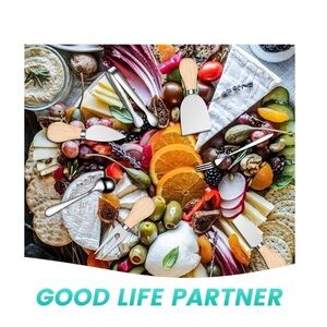 Charcuterie Board Accessories Wooden Cheese Spreader Knive Set